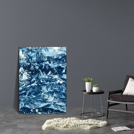 Abstract D24 Canvas Painting Synthetic Frame