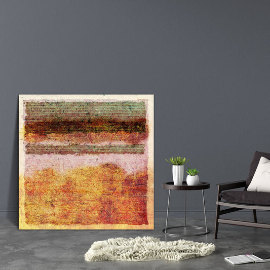 Abstract Artwork D101 Canvas Painting Synthetic Frame