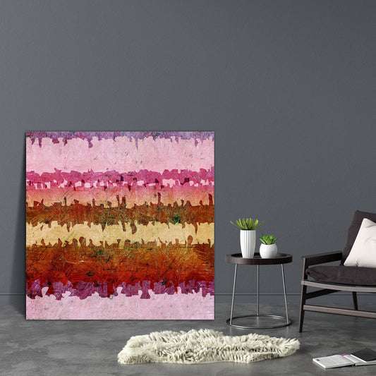 Abstract Artwork D103 Canvas Painting Synthetic Frame