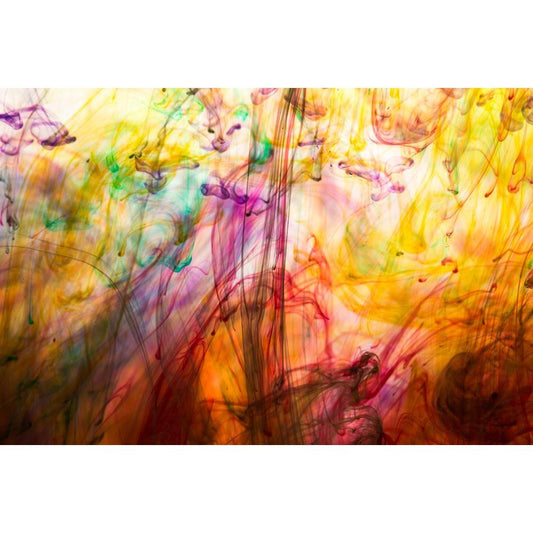 Abstract Artwork Canvas Painting Synthetic Frame